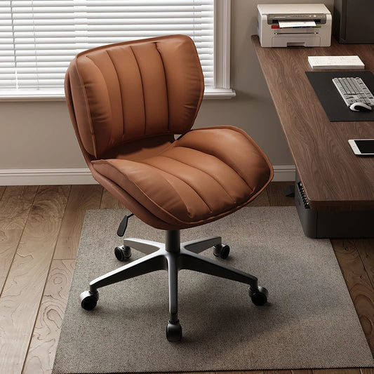 Lumbar Cushion Design Office Chair Luxairy Designer Relaxing Rolling Office Chair Stool Swivel Sillas De Oficina Home Furniture