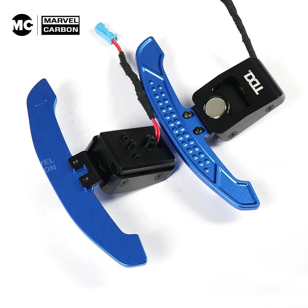 For BMW 1-4 series f20 f21 f30 f22 f80 g20 g30 g80 m3 m5 x3 x5 Magnetic Carbon Fiber Steering Wheel Paddle Shifter Extensions