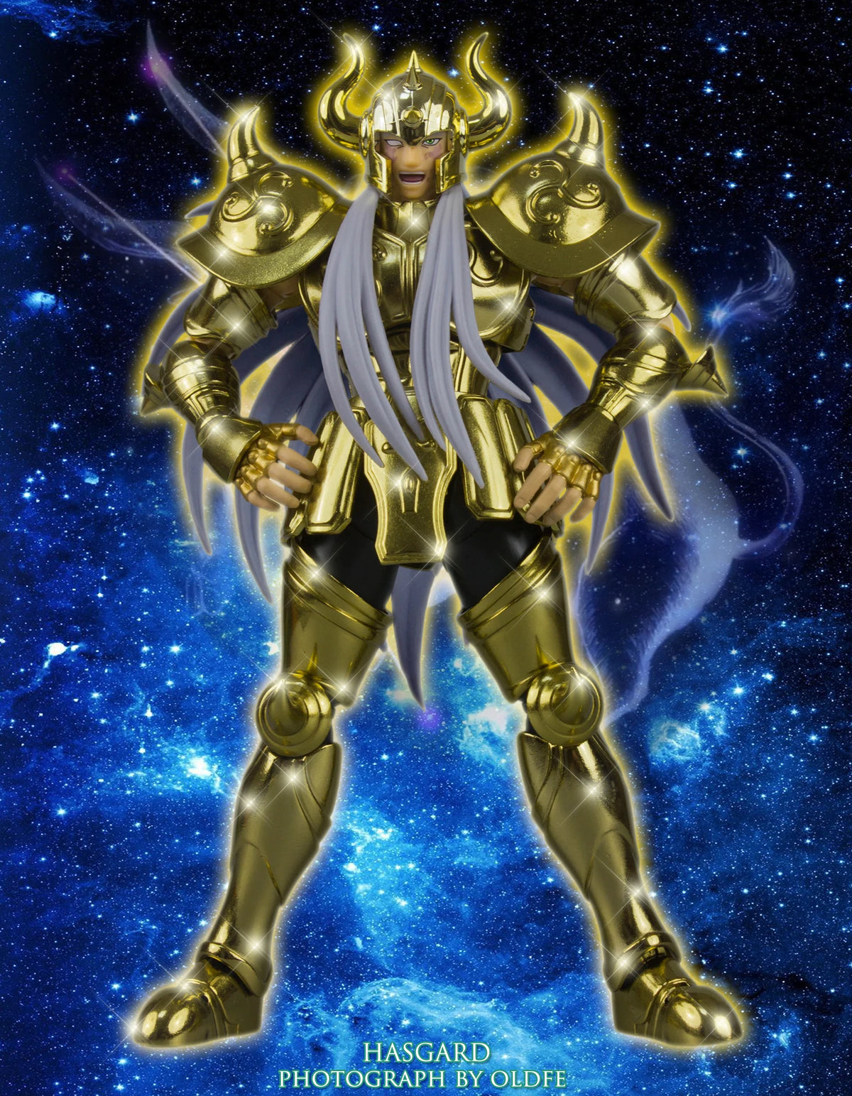ShineTime/ST Model Saint Seiya Myth Cloth EX Taurus Hasgard Gold Lost Canvas/LC Knights of The Zodiac Action Figure