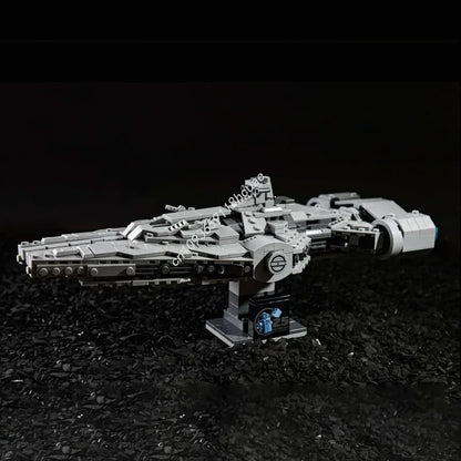 NEW 654PCS MOC Space Imperial Light Cruiser Midi Version Building Blocks Model Diy Creative Assembly Educational Toy Kid Gift