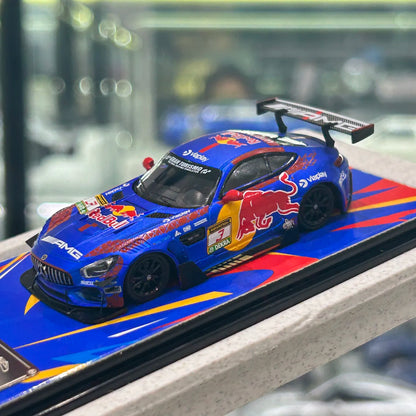 【In Stock】RM 1/64 AMG GT3 Diecast Racing Car Model, Adult Collectible Ornament & Holiday Gift