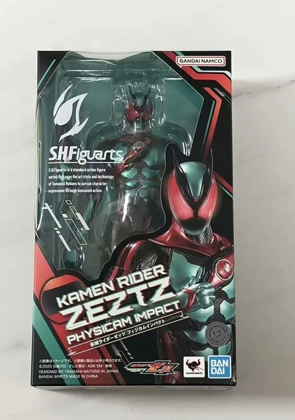 In Stock Original BANDAI S.H.Figuarts KAMEN RIDER ZEZTZ PHYSICAM IMPACT Anime Model Action Figure Genuine Boxed Toy