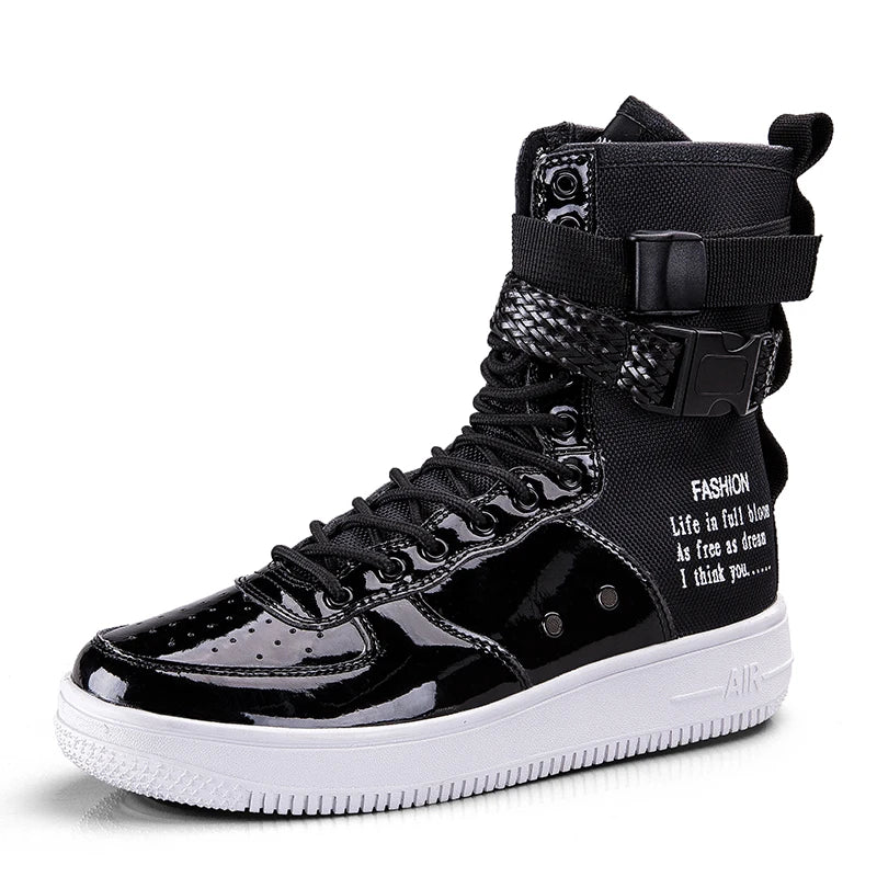 New Model Paris Fashion Week Fashion Show Shoes - Thick-Soled and High-Riding Shoes for Men - Men's Personalized Trendy Shoes