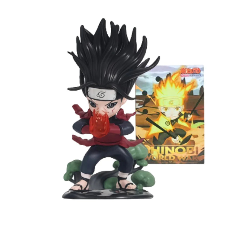 Anime Naruto Blind Box Model Figure 1-12 pcs NARUTO Ninkai Taisen Series Figurine PVC Desktop Collectible Toy Doll Birthday Gift