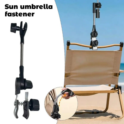 360° Adjustable Clip Baby Umbrella Holder for Stroller Chair Universal Holder For Fishing Camping Chair Outdoor Auto Scooter