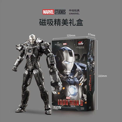 Zd Toys Marvel Iron Man Mk34 Action Figure Movable Joints Collectible Model Desktop Decoration Gift For Men
