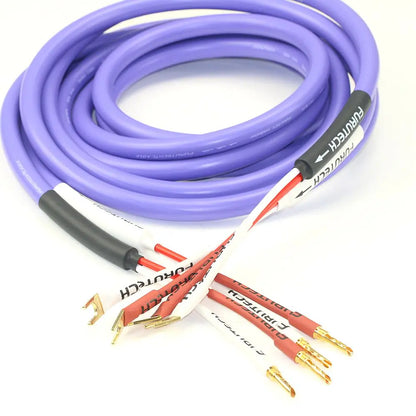 Original Japanese FURUTECH FS - α 36 Alpha OCC HiFi amplifier speaker speaker cable banana to Y plug main speaker cable