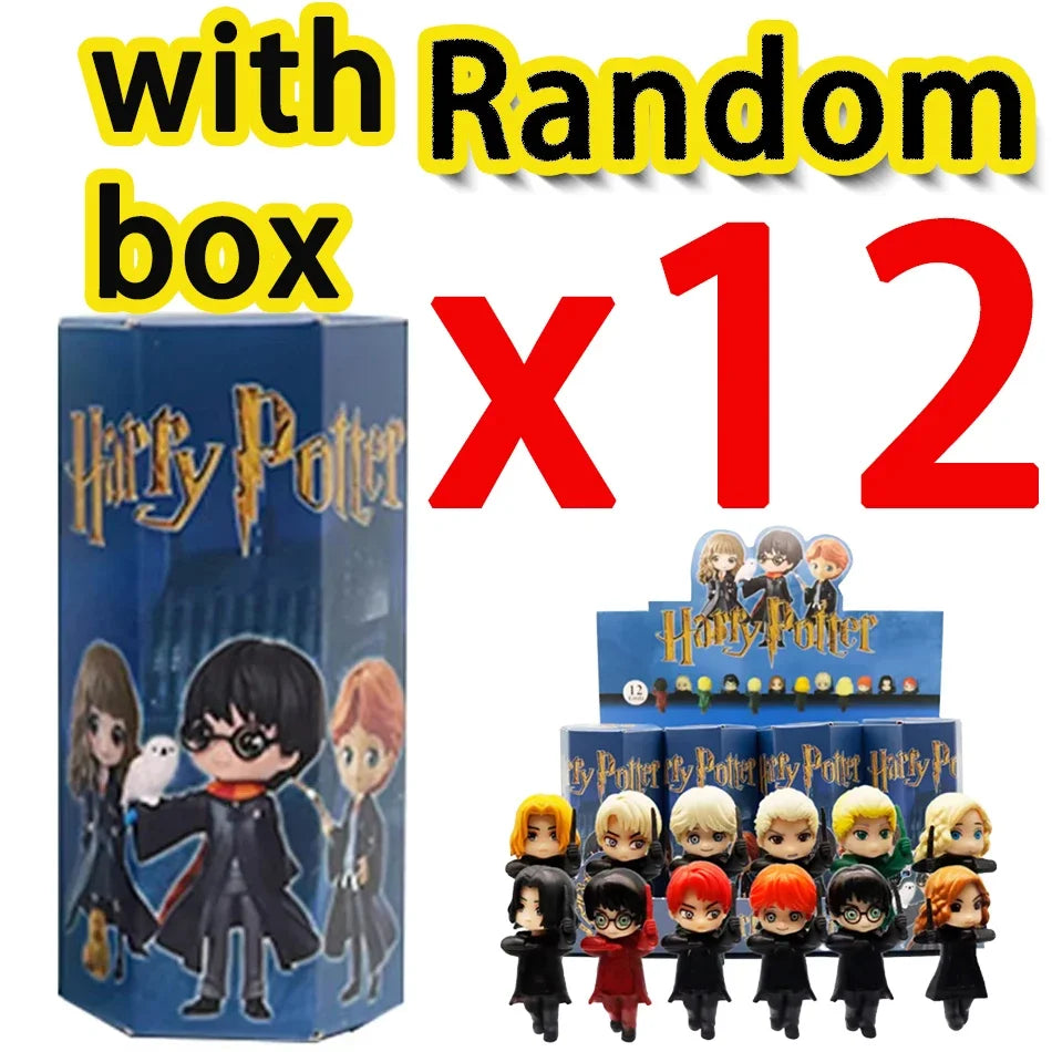 NewHarry Potter Blind Box Series Anime Cartoon Collection Cute Figures Ornaments Doll Children Christmas Surprise Box Decoration