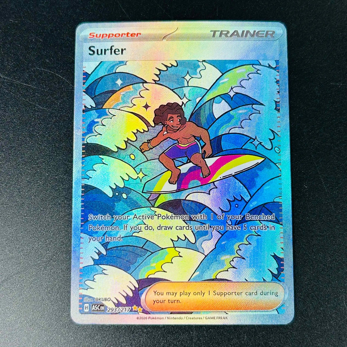 2026 English Mega Charizard Y Ex Gold Rare Holo DIY Textured Card - Mint Rare Collectible Card