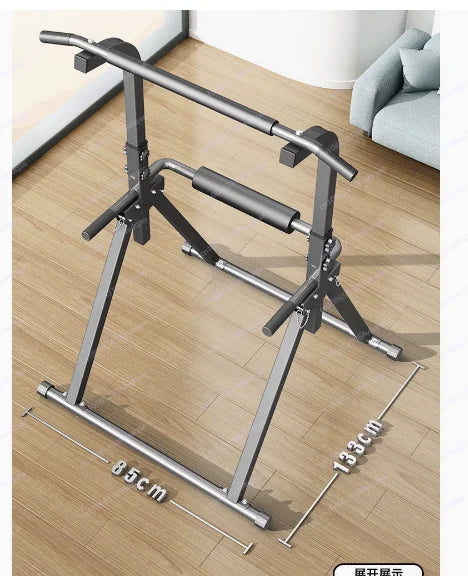 Folding Home Fitness Equipment - Indoor Pull-Ups, Children's Suspender, Parallel Bar Arm Flexor