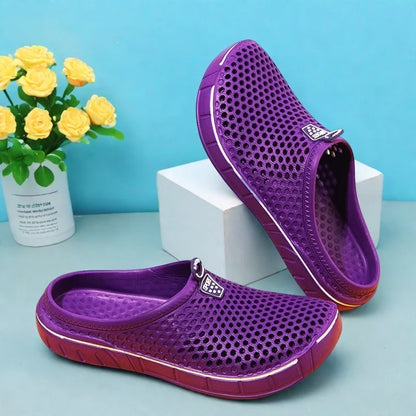 Couple's Style Lightweight Anti-Slip Ladies' Thong Slippers Multiple Colors Available Simple Design Pure Color Sandals