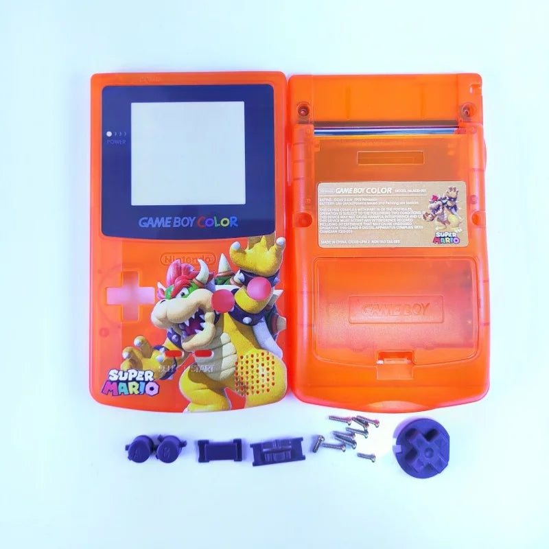 Gameboy Color Shell Gbc Shells Pok É Mon Theme Limited Edition Replacement Shells Game Periphery Accessories Boy Holiday Gifts