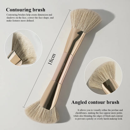 BEILI Major Sculpture Dual-ended Sculpting Brush for Makeup