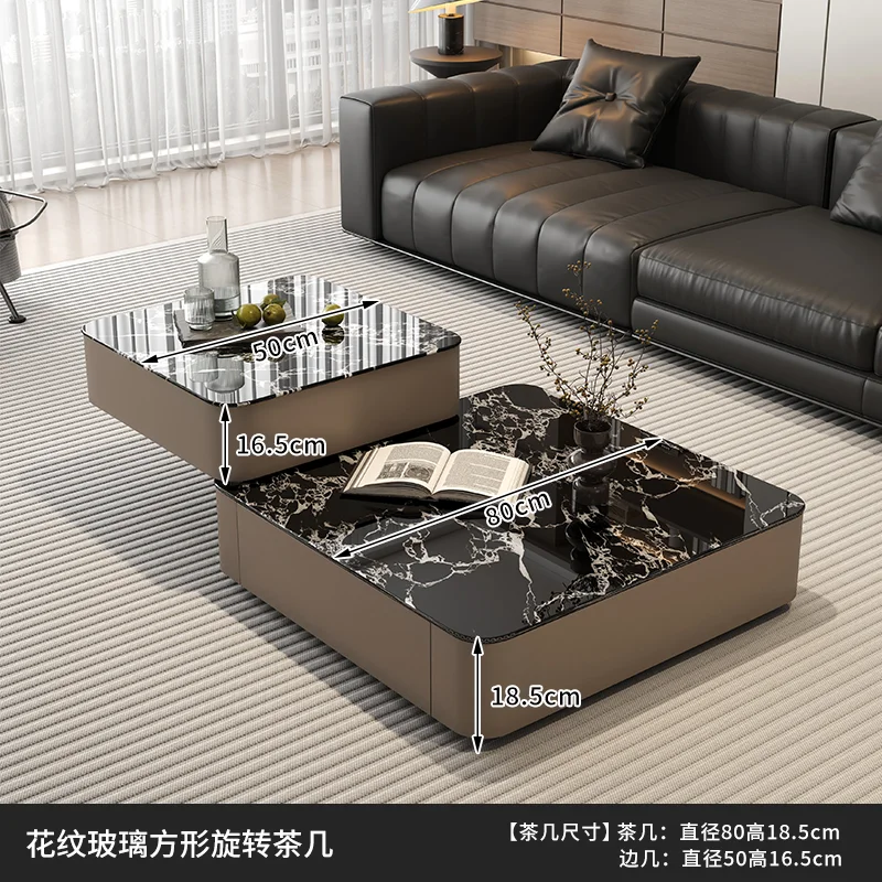 Minimalist Aesthetic Coffee Table French Trendy Elegant Organizer Drawer Coffee Table Cool Eclectic Table Basse Salon Furniture