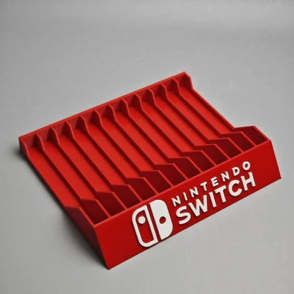 Hot For Switch Game Card Case Desktop Card Box Holder Game Disc Cassette Storage Bracket Storage Box Gifts 8 And 12 Compartments