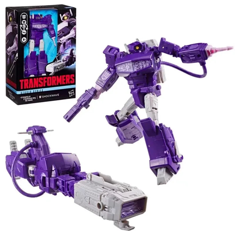 Hasbro Original Transformers SS86-27 Skywarp 26 Shockwave 15 Prowl  Bombshell Shrapnel Kickback Collectible Model Ornaments