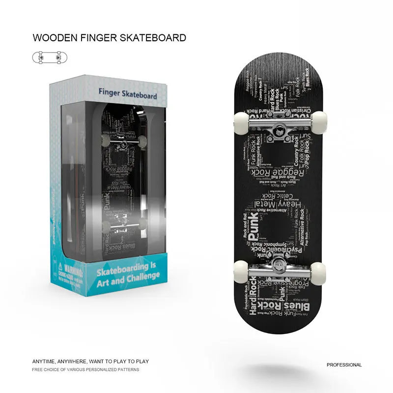 New Professional Finger Skateboarding Fingerboard Hobbies Novelty Stress Sensing Toys Puzzle Toys Mini Toys Gifts