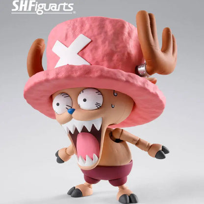 Bandai Figure Original Genuine In Stock SHF One Piece Tony Chopper Drum Island Arc Action Figure Collectible Toy Gift