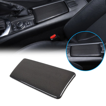 For Mazda MX-5 ND Fiat 124/Abart 124 2016+ Real Carbon Fiber Center Console Armrest Box Cover Trim Interior Car Accessories
