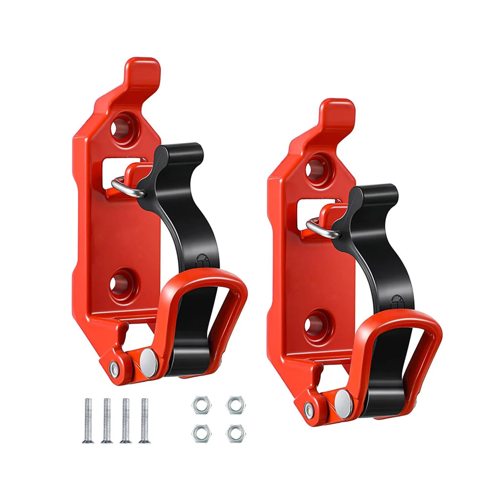 2PCS Shovel Mount For Roof Rack Brackets Shovel Mount Mount Accessories Wall Mounting Durable Orange