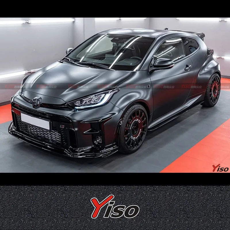 Suitable for Yaris GR Model with TRD Modification Carbon Fiber Front Chin Front Scoop and Yaris GR Front Air Dam Front Lip