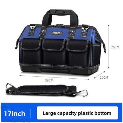 WINHUNT Multifunction Hand Carry Tool Bag Heavy Duty Canvas Electrician Woodworking Repair Tool Organizer Thick Durable Storage