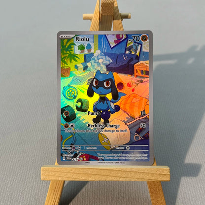SVI JIG PTCG6-001 Tcg proxy PKM Cards Iono's Bellibolt ex Rare Collection Battle Toys Gifts for Hobbies home play