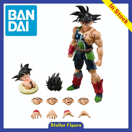【Pre-sale】In Stock BANDAI SPIRITS S.H.Figuarts The Father of Goku Bardock Son Gokuu Movable Model Figures