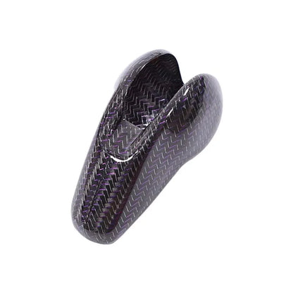 For Porsche MACAN 718 911 Panamera Cayman Boxster 2009-2021 Real Carbon Fiber Car Gear Shift Head Cover Trim Car Accessories