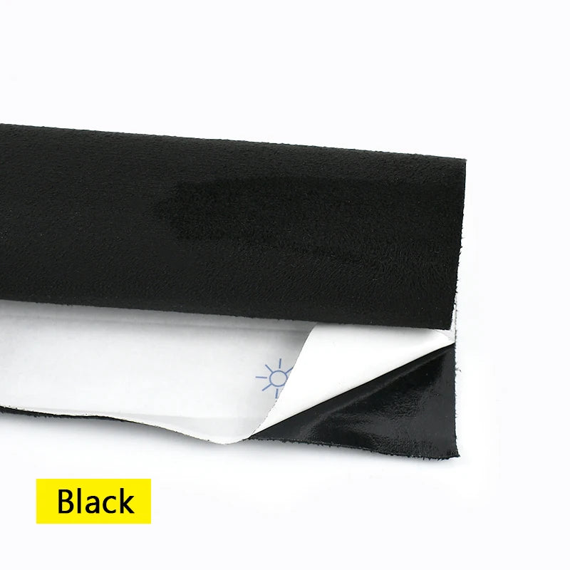 20-100cm Suede Leather Fabrics for Car Interior Modification Self-adhesive Splicing Cloth DIY Door Panel Workbench Wrap Sticker