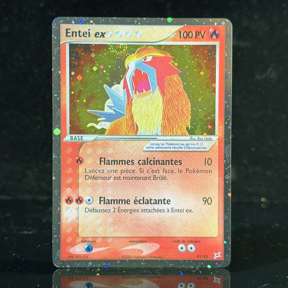 2003–2007 French Vintage PKM ex Holo Cards Set Featured Lugia Ho-Oh Mewtwo Classic EX Era TCG Trading Cards Collection DIY Toys