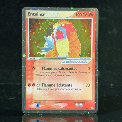 2003–2007 French Vintage PKM ex Holo Cards Set Featured Lugia Ho-Oh Mewtwo Classic EX Era TCG Trading Cards Collection DIY Toys