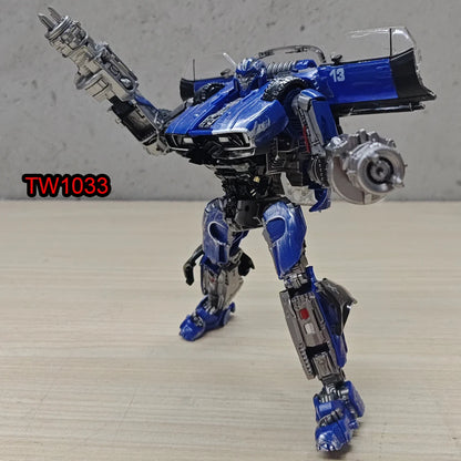 Deformation Robot BAIWEI Dropkick TW1033 Transformation Toys SS46 Action Figure Model Blue Warrior TW-1033