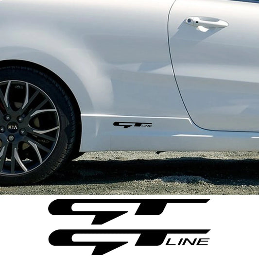 Car Graphics GT Line Gtline Stripe Sticker Kit Decor Decal For Kia GT LINE Sportage KX5 K3 K4 K5 Ceed Proceed Picanto Optima