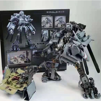 Transformation Toys Black Apple M05 Blackout Vertigo Helicopter Hide Shadow KO SS08 Action Figure Deformation Robot Anime Model