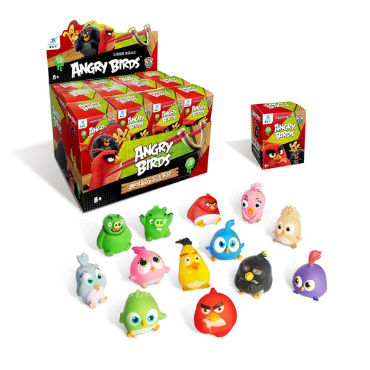 New Original Angrys Figure Red Chuck Piggies Bird Blind Box Toys Fun Birthday Gift Anime Cartoon Desktop Decor Kid Trendy Toys
