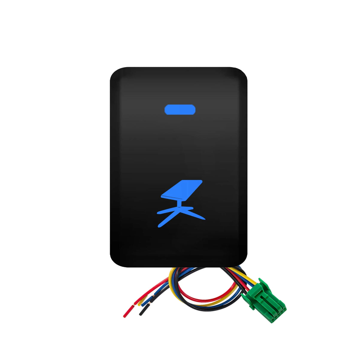 Blue LED Push Switch Button With Wire For Suzuki Jimny TOYOTA Landcruiser Fog Light DRL Light Bar AIR Comp Diff Lock Radar Seat