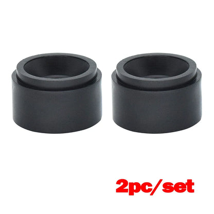 2X Engine Rubber Mounting Bush For Porsche Cayenne Macan Panamera Protective Under Guard Plate Clip Grommet Support Bungs Black
