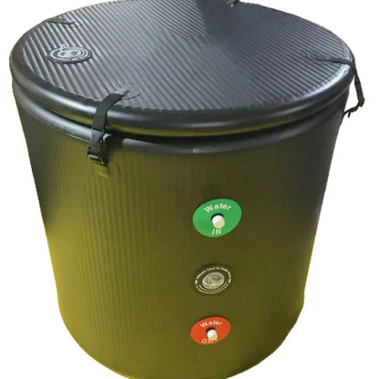 Foldable Inflatable Ice Bath Tub, Adult Cold Plunge Soaking Bucket for Sports Rehabilitation & Muscle Recovery