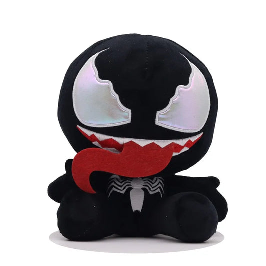 Marvel Figure Cute Q Version Spider Man Venom Plush Toy Ghost Spider Lovely Superhero Stuffed Toy Charms Adorable Bag Doll Gift