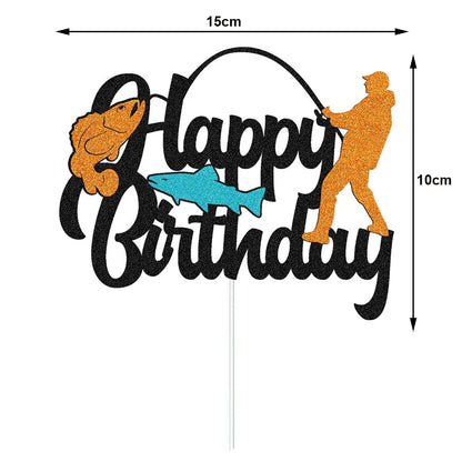 Fish Balloons Realistic Balloons Fishing Birthday Party Decor Cute Inflatable Fish Balloons for Fishing Theme Party Decorations