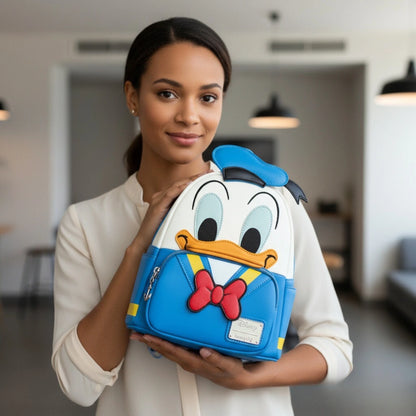 Donald Duck Mini Backpack Official Character Cartoon Daypack Gift Outdoor Leisure Bag Birthday Gift