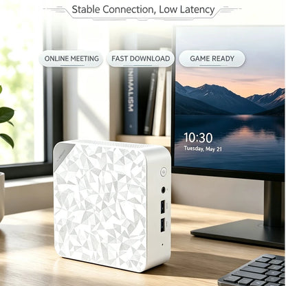 Multi-purpose Mini PC Portable Mini PC Intel Core i9 10980HK 16GB RAM 1TB 2048GB SSD Gaming Computer WiFi6 Desktop PC
