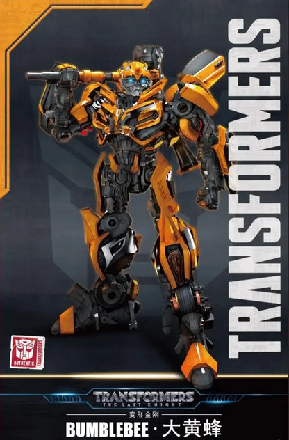 Trumpeter Transformer Bumblebee from The Last Knight Bumblebee Movie (3.5" Pre-Painted Snap) Model Kit (TSM-8105)