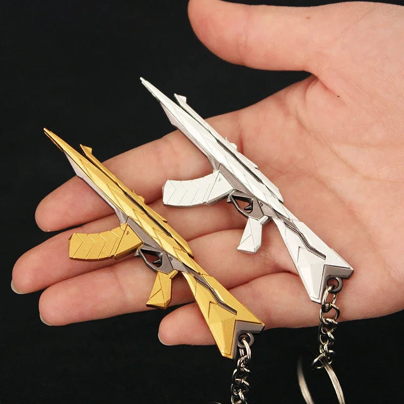 Valorant Melee Reaver 2.0 Karambit Knife Metal M4 Game Peripheral Samurai Sword Alloy Model Keychain Pendant Gifts Toys
