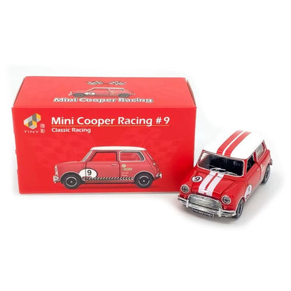 TINY 1:50 Mini Cooper Series Die cast alloy car model Adult collectible ornaments