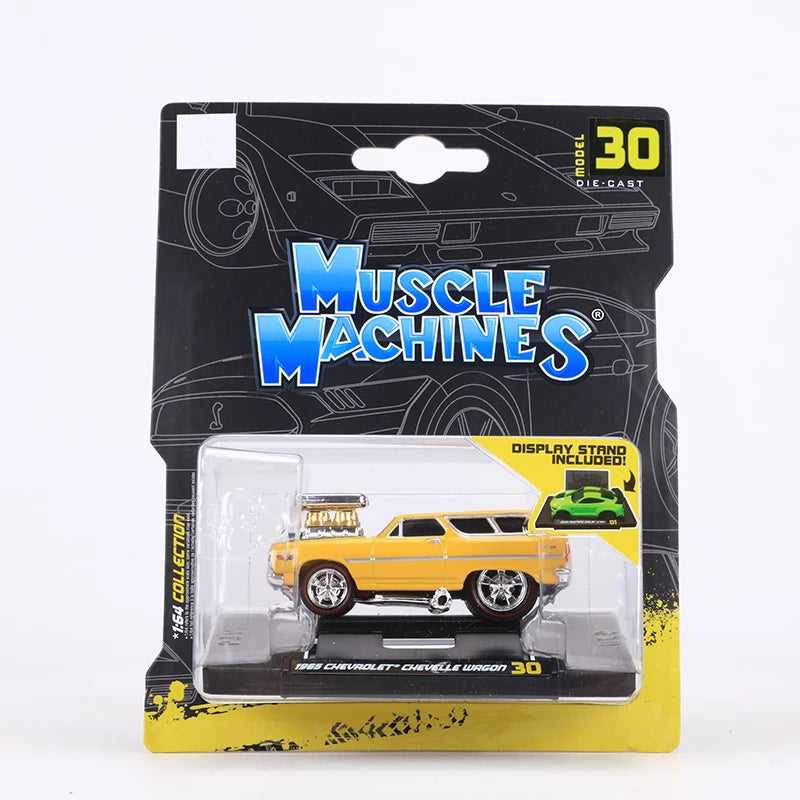 Maisto 1:64 Muscle Machines Car Alloy Miniature Diecast Model Ae86 Nissan Gt-R Toys Car Kid Gift ﻿
