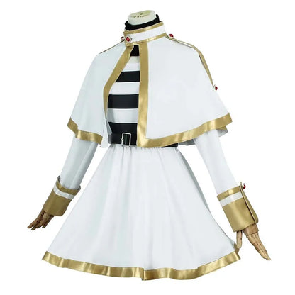 Homchee Trends COS Women Cosplay Costume Dress with Ears Stockings for Anime Comic Con Outfits