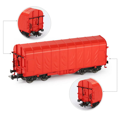 C8762 Evemodel Model Trains HO Scale 1:87 Covered Coil Wagon Freight Car
