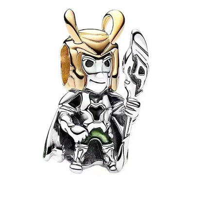 Hot selling 925 sterling silver Disney cartoon wizard charm bead pendant, suitable for original DIY bracelet, women's birthday